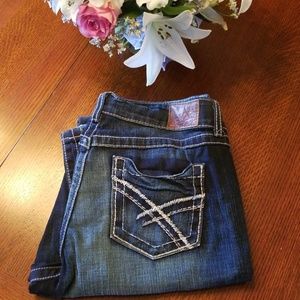 BKE Bootcut Darkwash Jeans 33x33.5